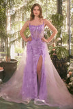 CLEARANCE - Andrea & Leo A1382 Dress Tulle Daisy Overskirt Gown (Size 6)