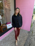 Faux Leather Leggings