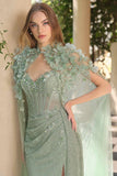 Ethereal Couture Sheer Cape