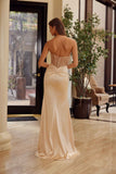 Nox Anabel A1596 Strapless Beaded Dress with Slit