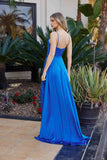Nox Anabel A1744 Elegant Stretch Satin A-Line Evening Dress