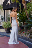 Nox Anabel A1745 Fitted Stretch Satin Dress