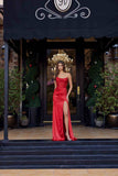 Nox Anabel A1753 Fitted Stretch Satin Strapless Prom Gown