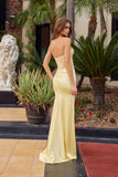Nox Anabel A1753 Fitted Stretch Satin Strapless Prom Gown