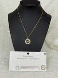 Zodiac Symbol Gold Dipped Necklace