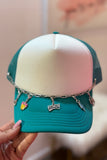 Western Charm Trucker Hat Chains