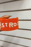 Astros Houston Baseball Beaded Cuff Bracelet
