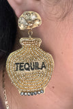 Buy Me a Drink Beaded Earrings