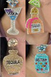 Buy Me a Drink Beaded Earrings