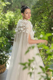 Ethereal Couture Sheer Cape