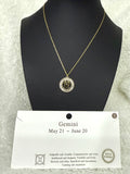 Zodiac Symbol Gold Dipped Necklace