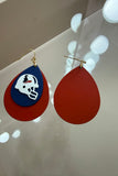 Texans Game Day Teardrop Helmet Earrings