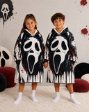 Ghost Face  Blanket Hoodie