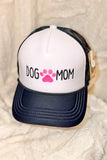 Dog Mom Paw Print Trucker Hat