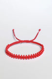 Ally Seed Bead Bracelet in Red