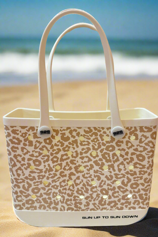 Venture Sack White Leopard Print Medium - S2S Outfitters
