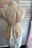 Boss Babe Curves Power Puff Peplum Top
