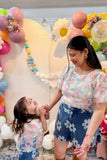 Pastel Petal Mommy + Me Mesh Top