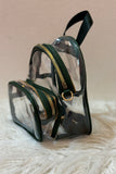 Clear Game Day Mini Backpack