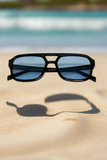 Retro Color-Tinted Aviator Sunglasses