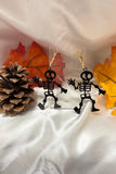 Spooky Skeleton Dangle Earrings