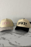 Howdy Two-Tone Trucker Hat