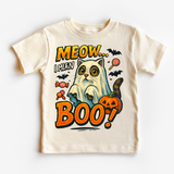 Meow.. I Mean Boo Halloween Cat Shirt - Halloween Tee