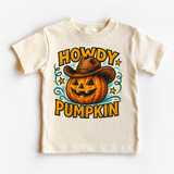 Howdy Pumpkin Western Halloween Shirt - Halloween Tee