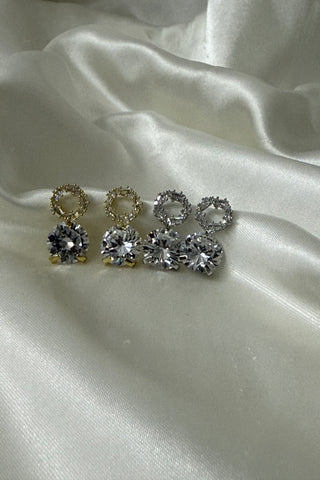 Elegant Sparkle Drop Earrings – Cubic Zirconia