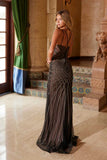 Nox Anabel C1608 Fully Beaded Tulle Dress with Sweetheart Top