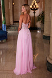 Nox Anabel C1617 Strapless Applique Corset with Chiffon Skirt Dress