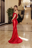 Nox Anabel C1647 Sweetheart Off the Shoulder Formal Prom Gown