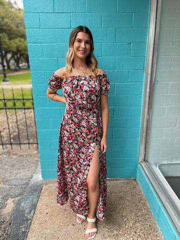 Lovely Floral Party Dress