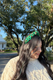 Xmas Top Knot Jeweled Headband