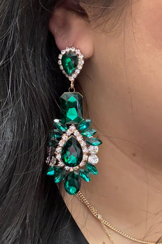 Full Glam Statement Earrings