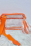 Clear Stadium Bag with Tassel