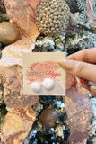 Snowball Stud Earrings