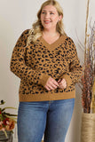 Cheetah Print Love Sweater