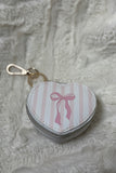 Sweetheart Bow Travel Jewelry Case