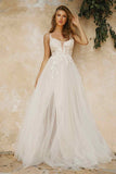 Cinderella Divine CB072W Layered A-Line Tulle Bridal Gown Embroidered Bodice