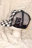 Fast Lane Checkered Trucker Hat