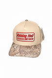 Raising Hell Since Forever Camo Trucker Hat