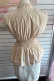 Boss Babe Curves Power Puff Peplum Top