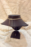 Golden Garden Pearl Blossom Statement Necklace Set
