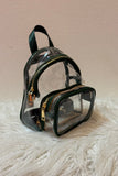 Clear Game Day Mini Backpack