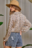 Leopard Button Down Shirt