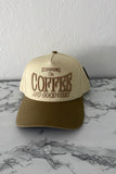 Running on Coffee & Good Vibes Two-Tone Trucker Hat