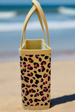 Venture Sack Tan & Pink Leopard Medium - S2S Outfitters