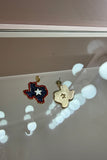 Lone Star State Sparkle Drop Earrings