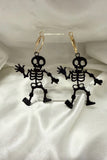 Spooky Skeleton Dangle Earrings